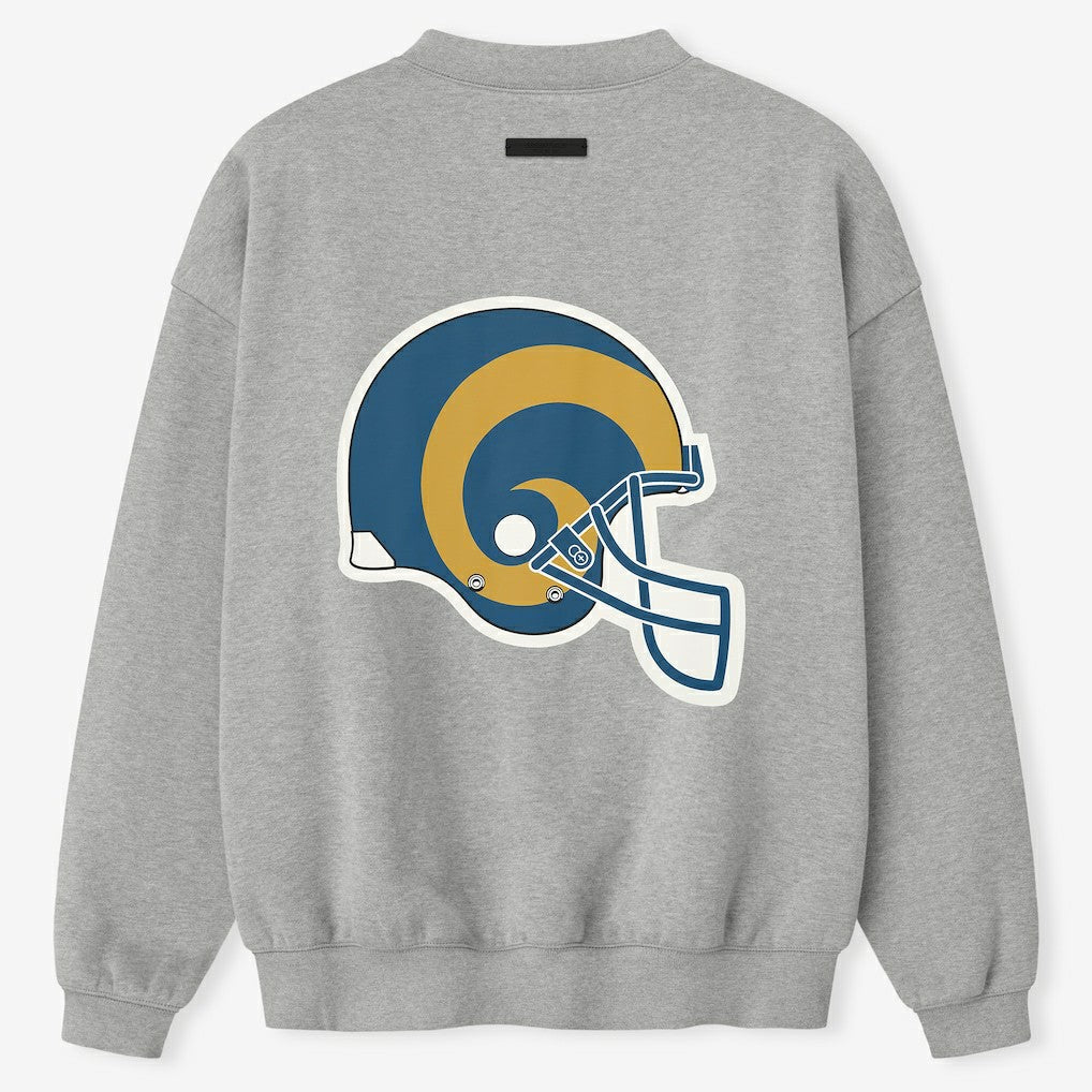 Los Angeles Rams Fear of God x NFL Unisex Sport Sweatshirt Heather Gray | NFL