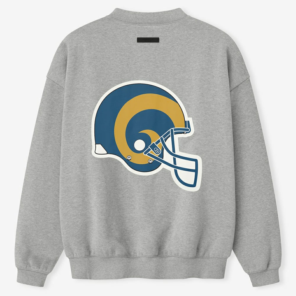 Los Angeles Rams Fear of God x NFL Unisex Sport Sweatshirt Heather Gray | NFL