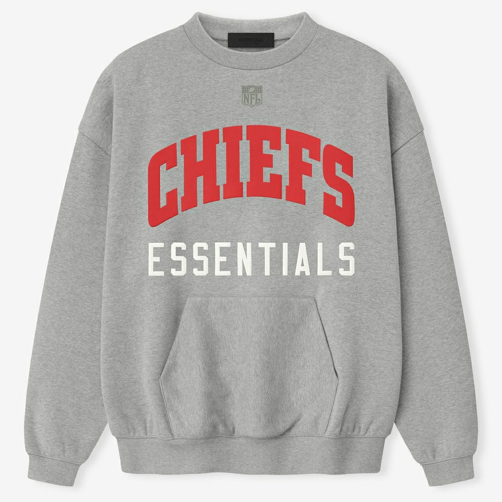 Kansas City Chiefs Fear of God x NFL Unisex Sport Sweatshirt Heather Gray | NFL