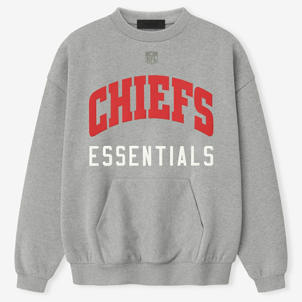 Kansas City Chiefs Fear of God x NFL Unisex Sport Sweatshirt Heather Gray | NFL