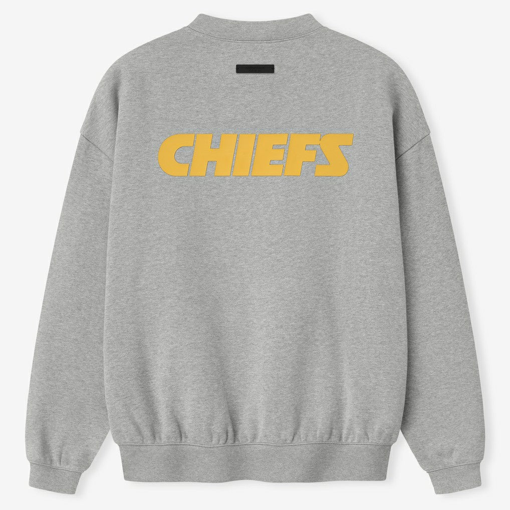 Kansas City Chiefs Fear of God x NFL Unisex Sport Sweatshirt Heather Gray | NFL