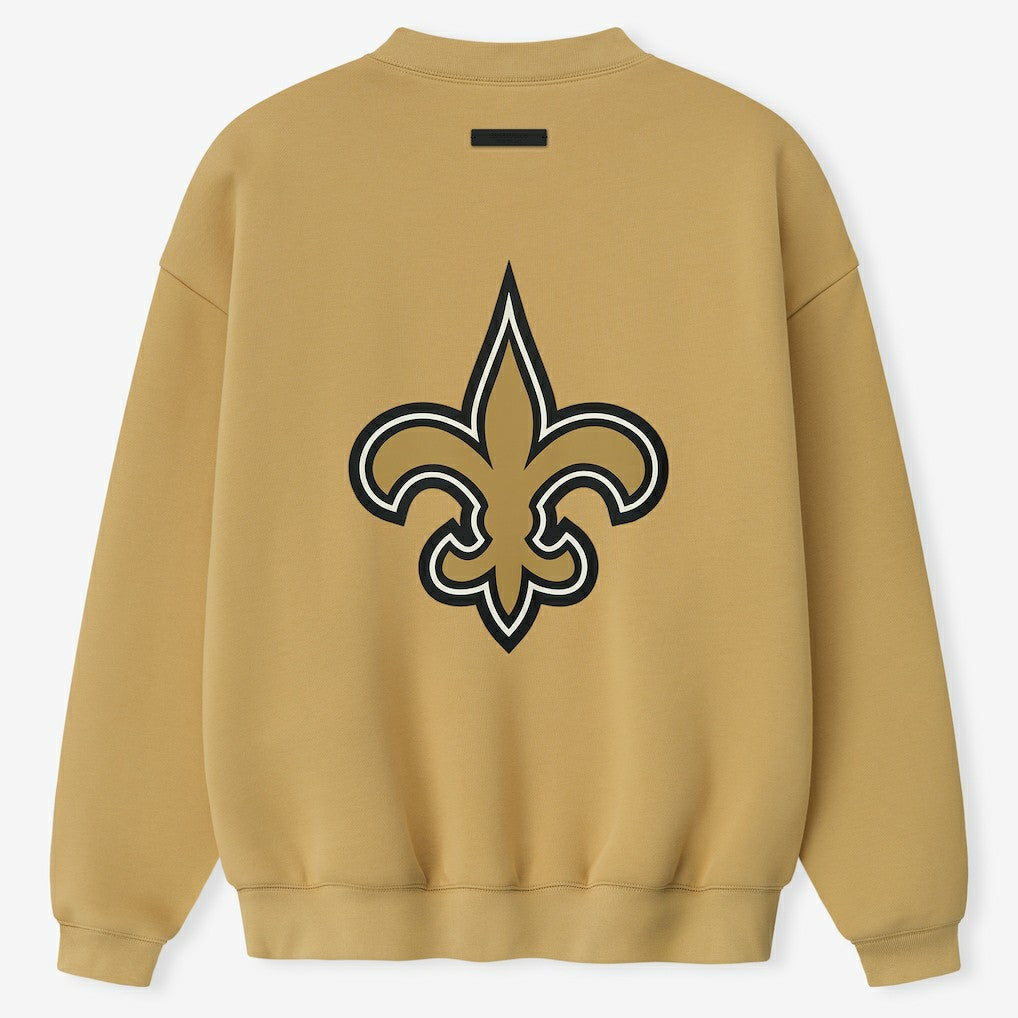 New Orleans Saints Fear of God x NFL Unisex Sport Sweatshirt Gold | NFL