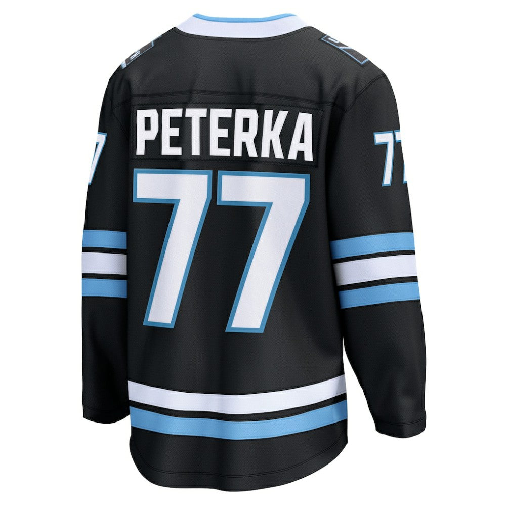 JJ Peterka Utah Mammoth Fanatics Home Breakaway Jersey - Black - NHL