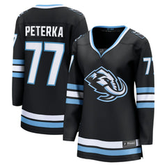 JJ Peterka Utah Mammoth Fanatics Women's Home Breakaway Jersey - Black - NHL