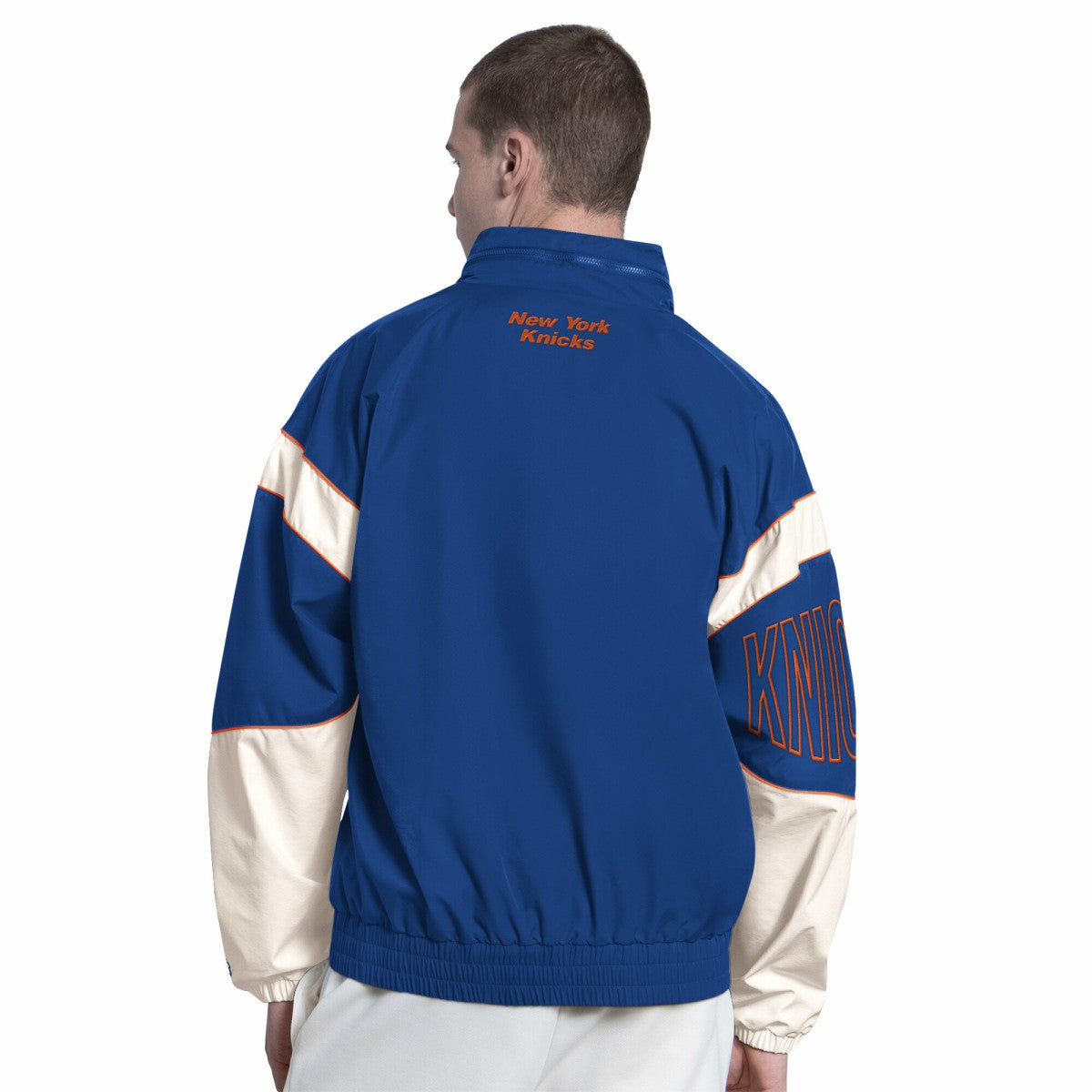 New York Knicks Starter The Gust Full-Zip Hooded Jacket Royal - NBA