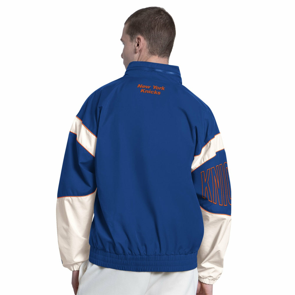 New York Knicks Starter The Gust Full-Zip Hooded Jacket Royal - NBA