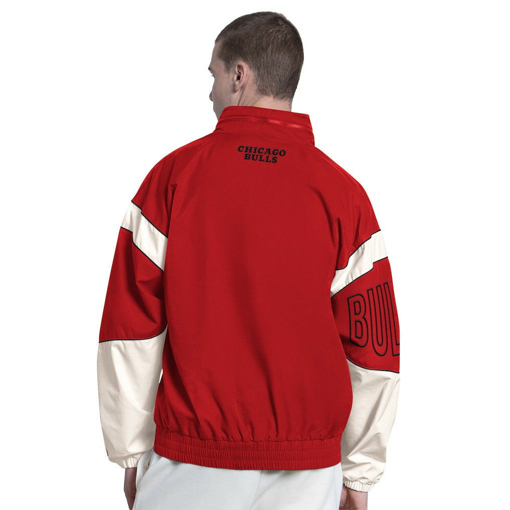 Chicago Bulls Starter The Gust Full-Zip Hooded Jacket Red - NBA