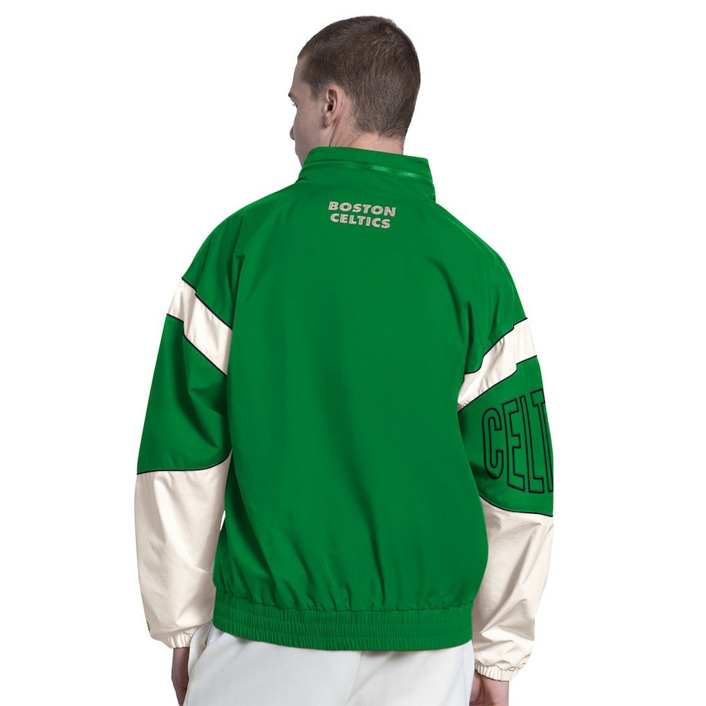 Boston Celtics Starter The Gust Full-Zip Hooded Jacket Green - NBA