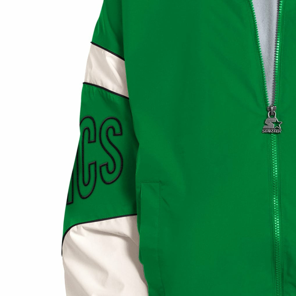 Boston Celtics Starter The Gust Full-Zip Hooded Jacket Green - NBA