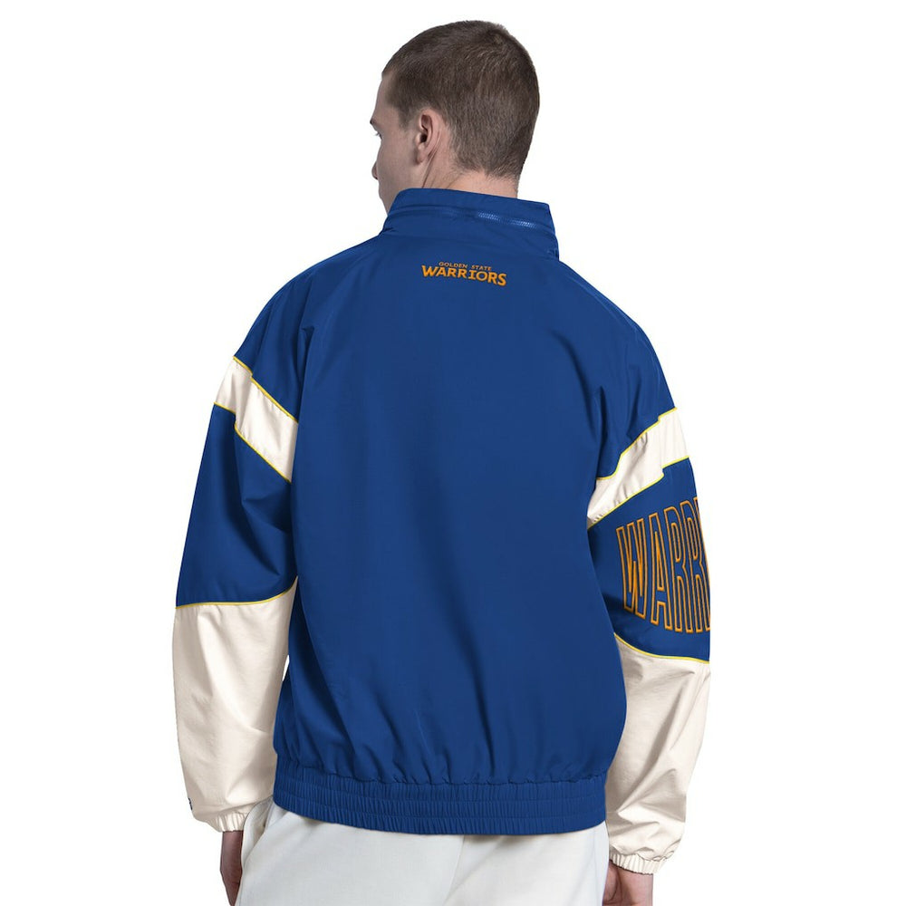 Golden State Warriors Starter The Gust Full-Zip Hooded Jacket Royal - NBA