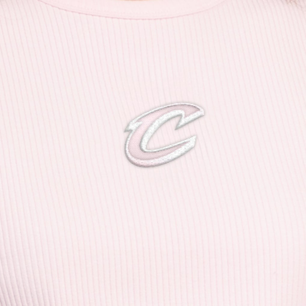 Cleveland Cavaliers Starter Women's Pastel Ribbed Tank Top Pink - NBA