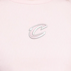 Cleveland Cavaliers Starter Women's Pastel Ribbed Tank Top Pink - NBA