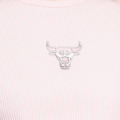 Chicago Bulls Starter Women's Pastel Ribbed Tank Top Pink - NBA