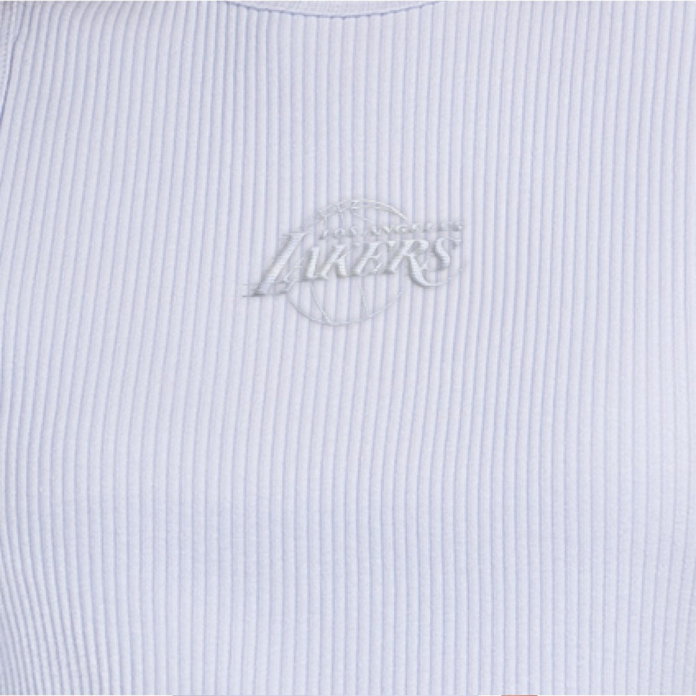 Los Angeles Lakers Starter Women's Pastel Ribbed Tank Top Blue - NBA