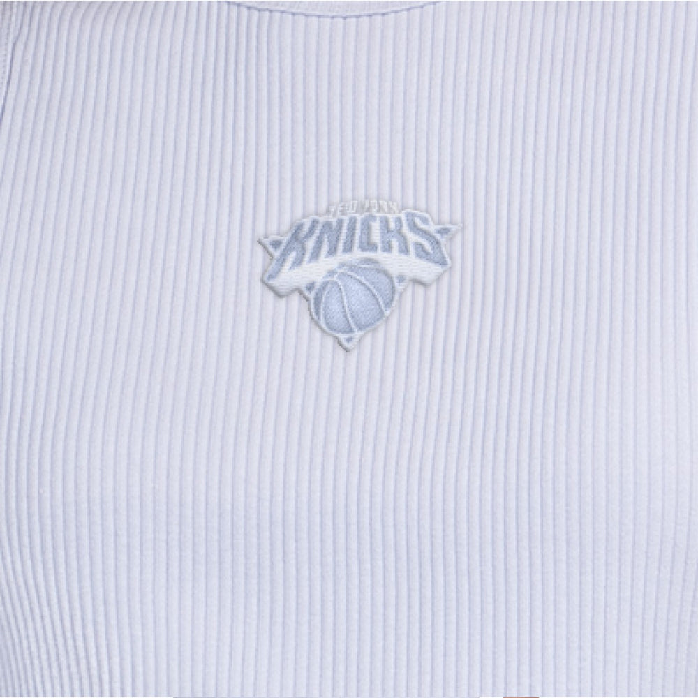 Minnesota Timberwolves Starter Women's Pastel Ribbed Tank Top Blue - NBA