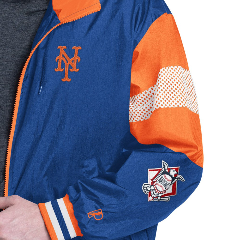 New York Mets Pro Player Legacy Lightweight Full-Zip Hooded Jacket - MLB