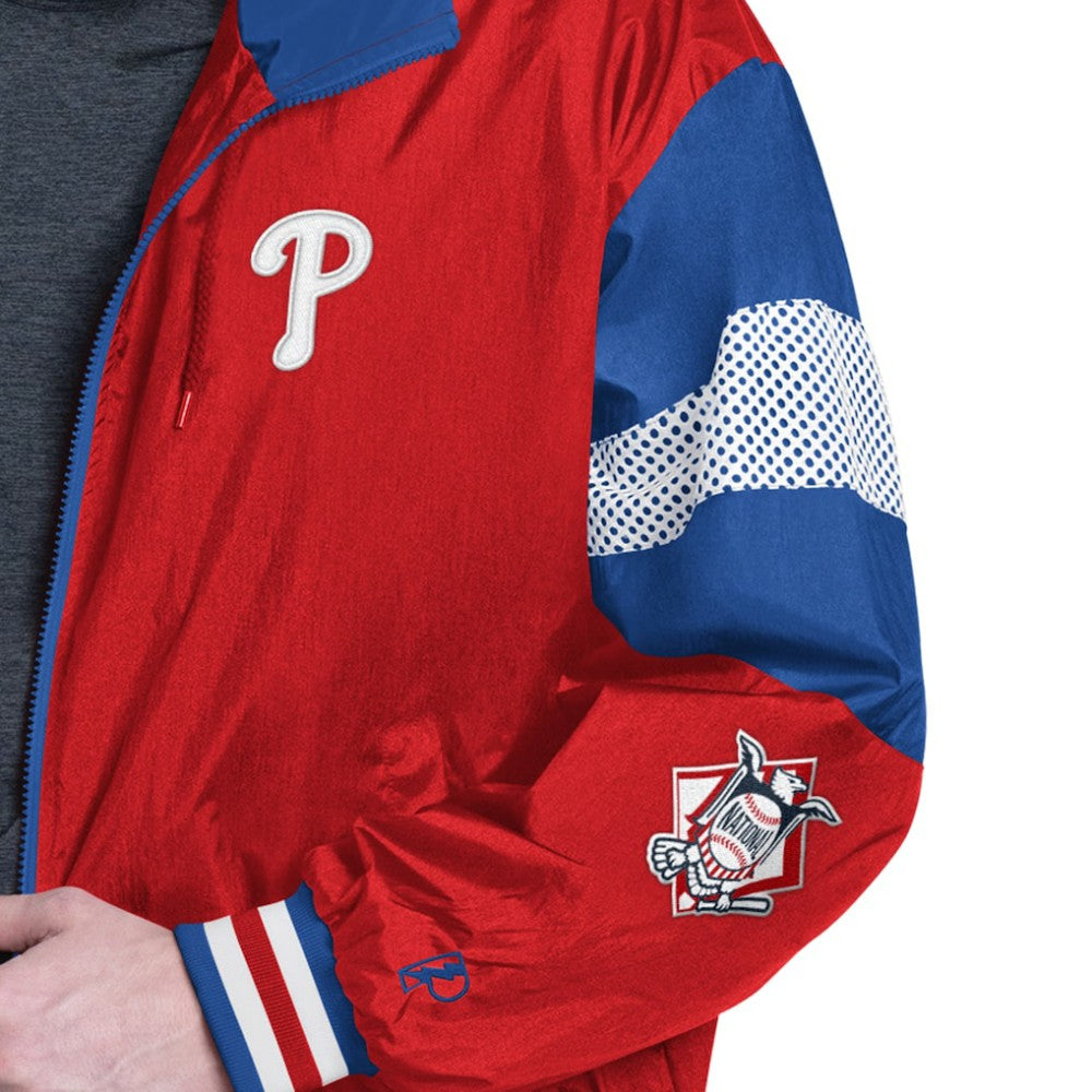 Philadelphia Phillies Pro Player Legacy Lightweight Full-Zip Hooded Jacket - MLB