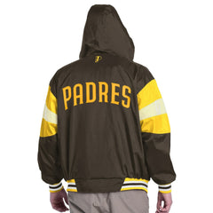 San Diego Padres Pro Player Legacy Lightweight Full-Zip Hooded Jacket - MLB