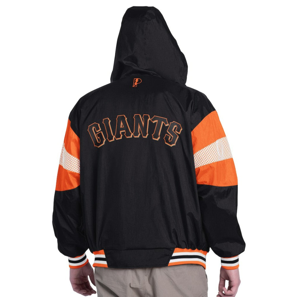 San Francisco Giants Pro Player Legacy Lightweight Full-Zip Hooded Jacket - MLB