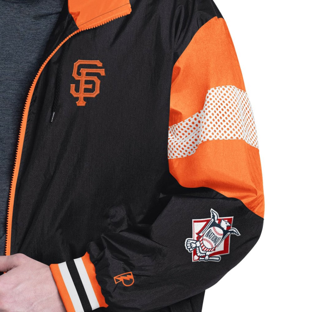 San Francisco Giants Pro Player Legacy Lightweight Full-Zip Hooded Jacket - MLB