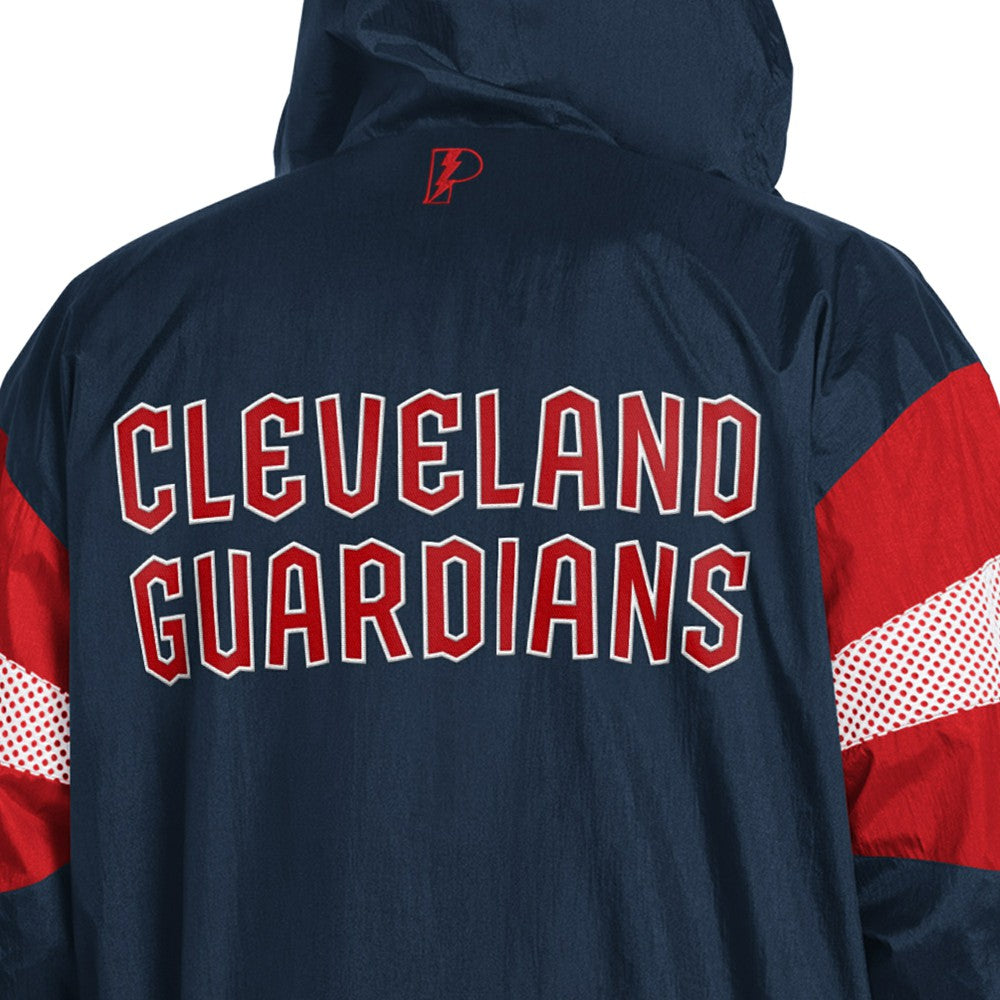Cleveland Guardians Pro Player Legacy Lightweight Full-Zip Hooded Jacket - MLB