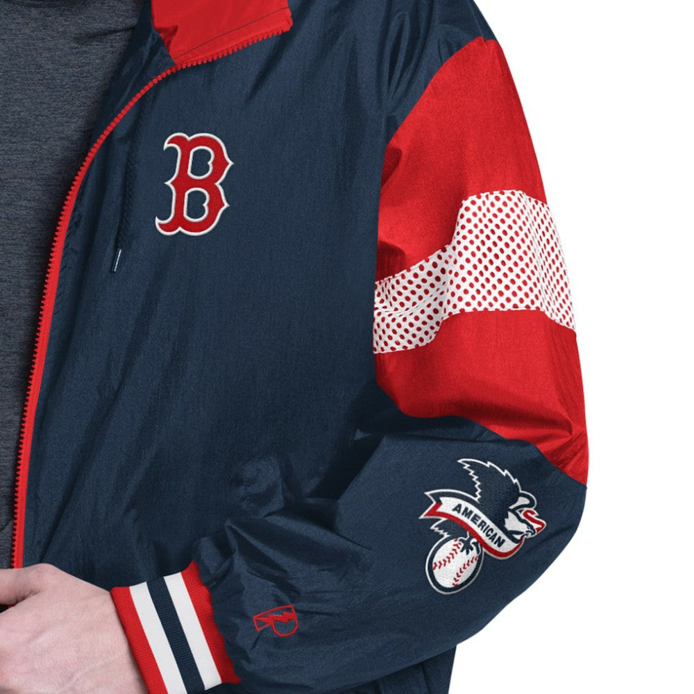 Boston Red Sox Pro Player Legacy Lightweight Full-Zip Hooded Jacket - MLB
