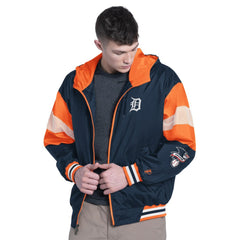 Detroit Tigers Pro Player Legacy Lightweight Full-Zip Hooded Jacket - MLB