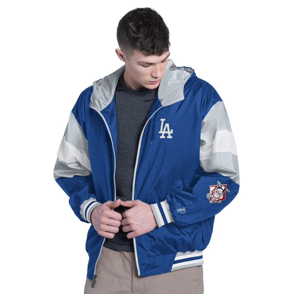 Los Angeles Dodgers Pro Player Legacy Lightweight Full-Zip Hooded Jacket - MLB
