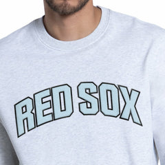 Boston Red Sox Starter Face of Ice Blue French Terry Sweatshirt - MLB