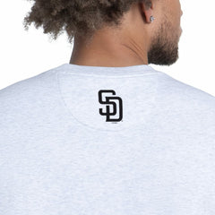 San Diego Padres Starter Face of Ice Blue French Terry Sweatshirt - MLB