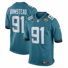 Arik Armstead Jacksonville Jaguars Team Walter Payton Man of the Year Game Jersey Teal | Nike for Sale