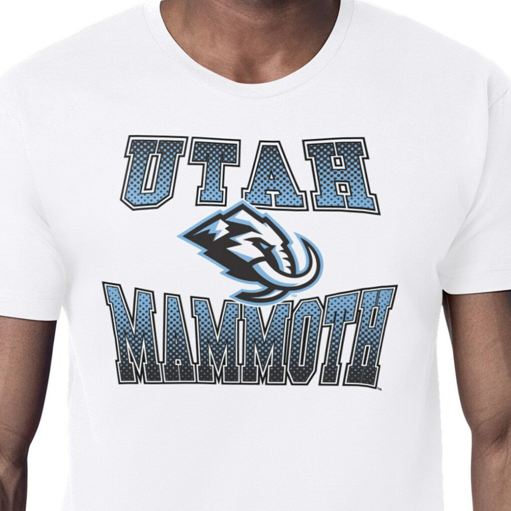 Utah Mammoth Starter Comic Style Team Graphic T-Shirt - White - NHL