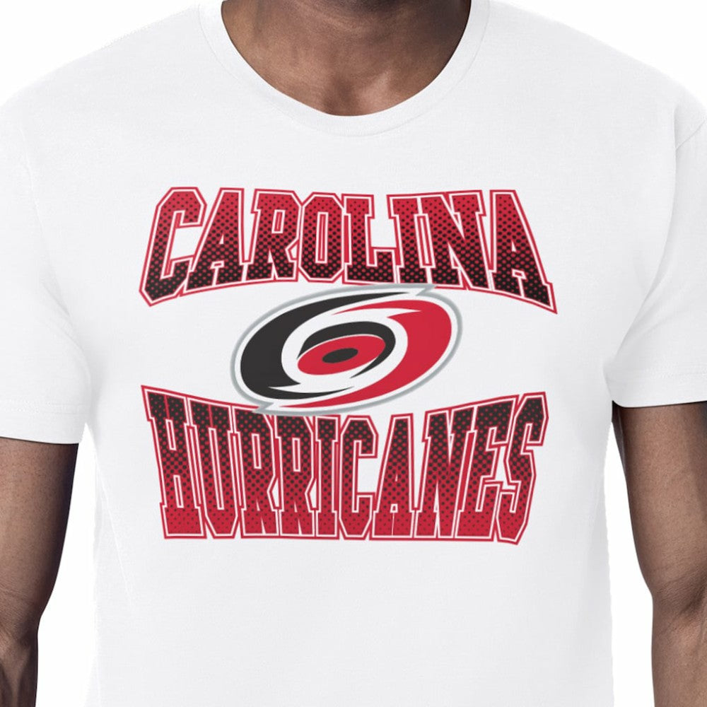 Carolina Hurricanes Starter Comic Style Team Graphic T-Shirt - White - NHL