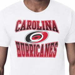 Carolina Hurricanes Starter Comic Style Team Graphic T-Shirt - White - NHL