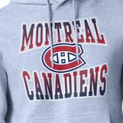 Montreal Canadiens Starter Comic Style Team Graphic Hoodie - Gray - NHL