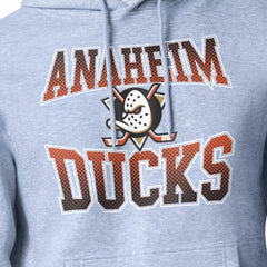 Anaheim Ducks Starter Comic Style Team Graphic Hoodie - Gray - NHL