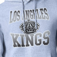 Los Angeles Kings Starter Comic Style Team Graphic Hoodie - Gray - NHL