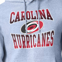 Carolina Hurricanes Starter Comic Style Team Graphic Hoodie - Gray - NHL