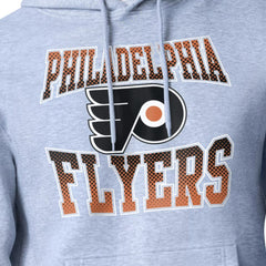 Philadelphia Flyers Starter Comic Style Team Graphic Hoodie - Gray - NHL