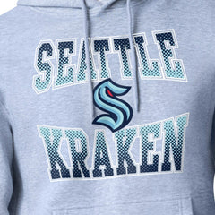 Seattle Kraken Starter Comic Style Team Graphic Hoodie - Gray - NHL
