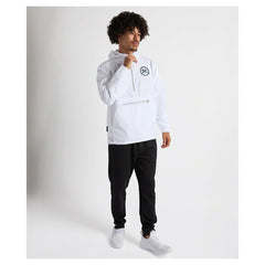 Charles River x New England Patriots Pack-N-Go Half-Zip Hoodie White | NFL
