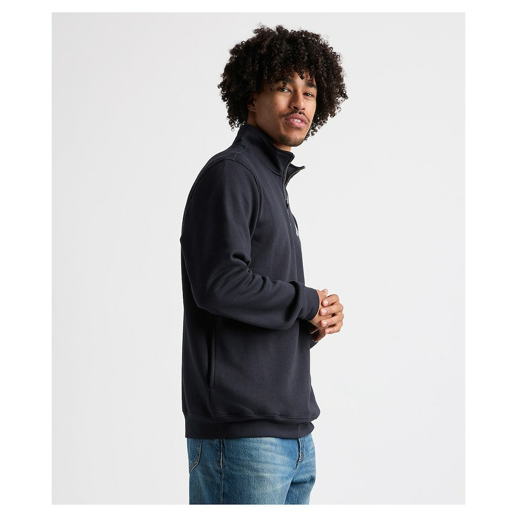 Charles River x New England Patriots Crosswind Quarter-Zip Pullover Navy | NFL