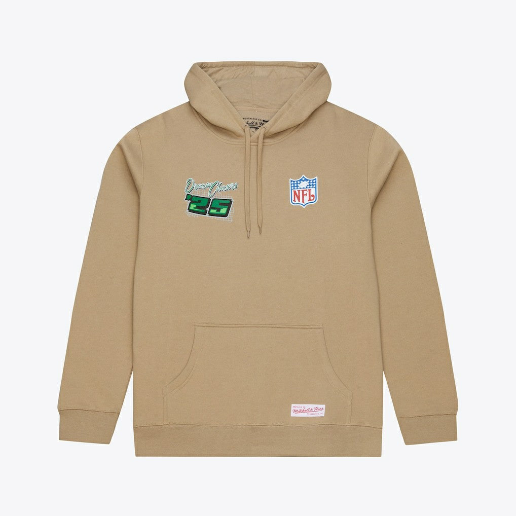Philadelphia Eagles Dream Chasers Champions Hoodie Sand | Mitchell & Ness