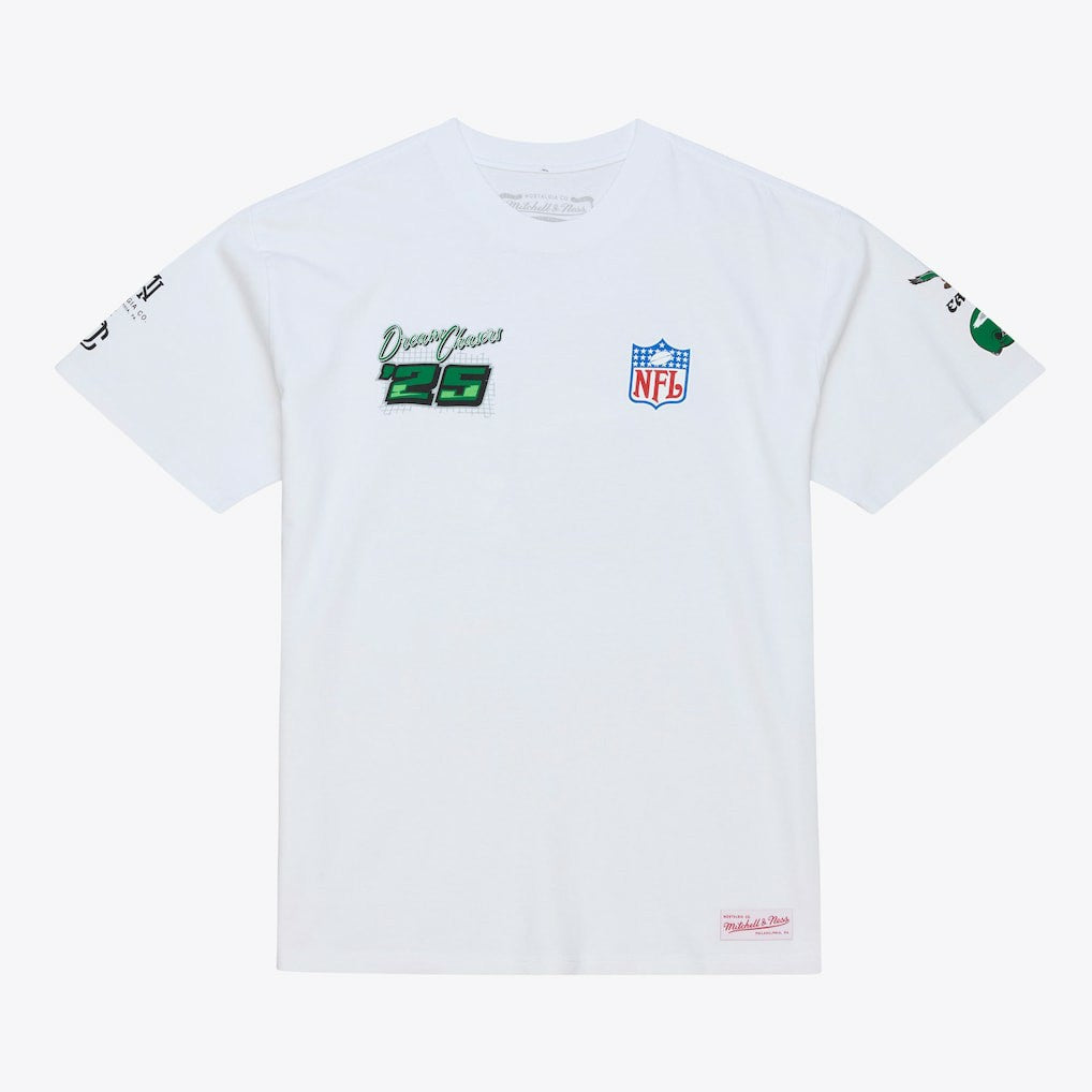 Philadelphia Eagles Dream Chasers Champions T-Shirt White | Mitchell & Ness
