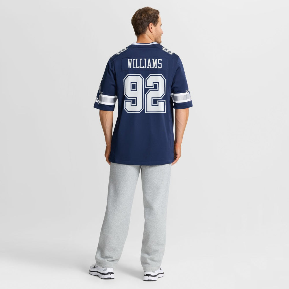 Quinnen Williams Dallas Cowboys Team Game Jersey Navy | Nike for Sale