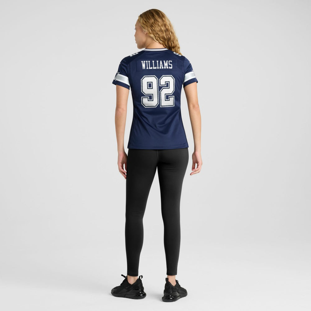 Quinnen Williams Dallas Cowboys Women's Team Game Jersey Navy | Nike for Sale