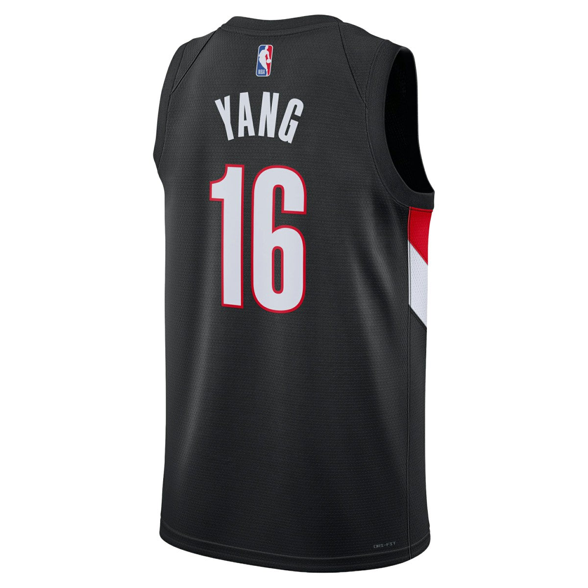 Yang Hansen Portland Trail Blazers Unisex Swingman Jersey Icon Edition Black - NBA