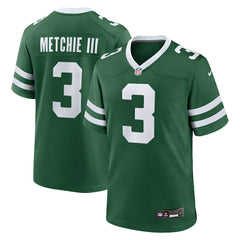 John Metchie III New York Jets Team Game Jersey Legacy Green | Nike for Sale