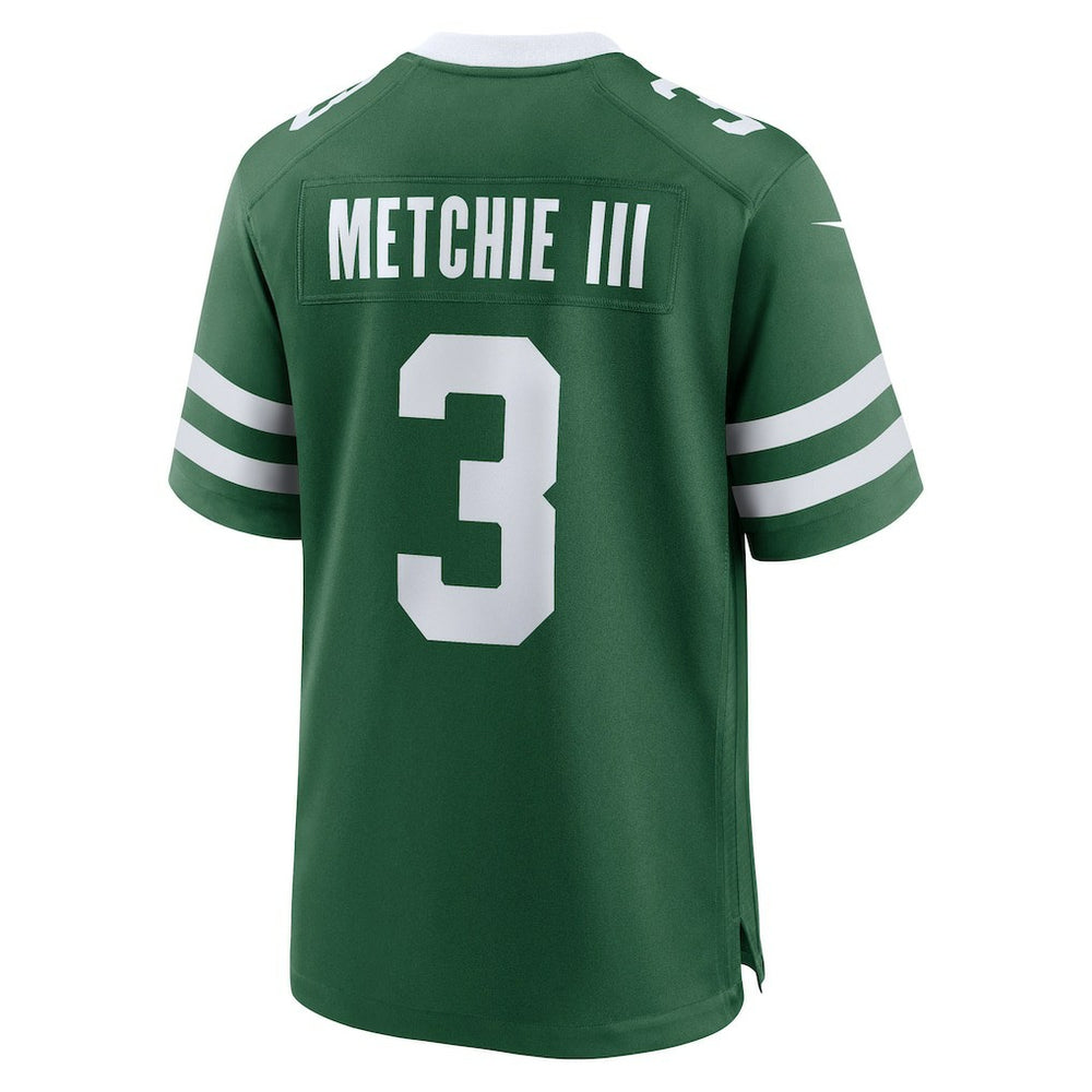John Metchie III New York Jets Team Game Jersey Legacy Green | Nike for Sale