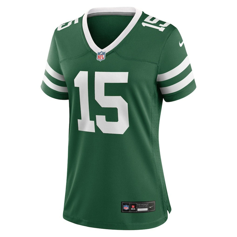 Adonai Mitchell New York Jets Women's Team Game Jersey Legacy Green | Nike for Sale